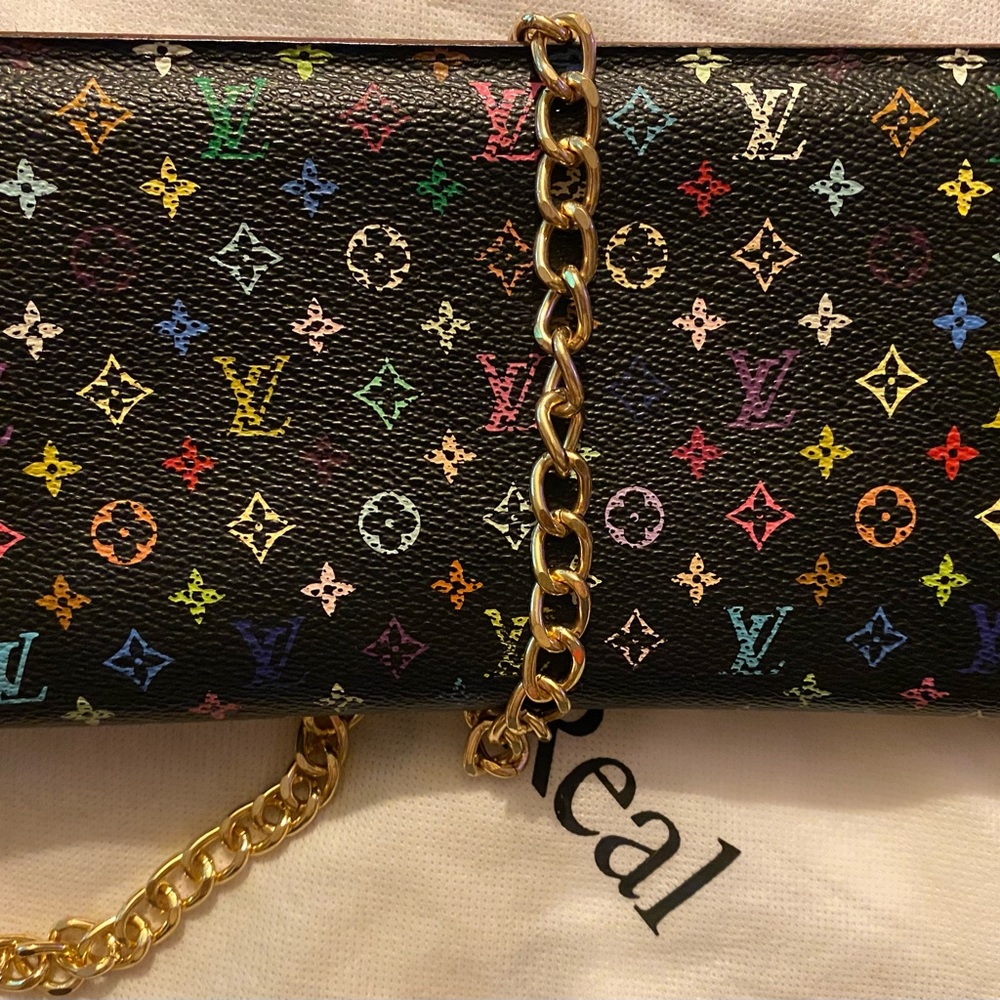 (SOLD)Louis Vuitton Black Monogram Insolite Wallet
